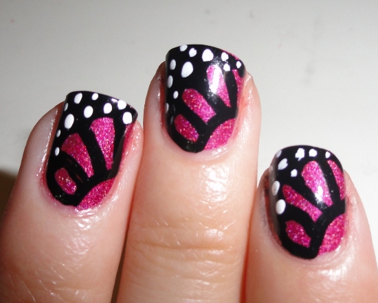 Butterfly Wing Toe Nail Designs Butterfly Nail Designs