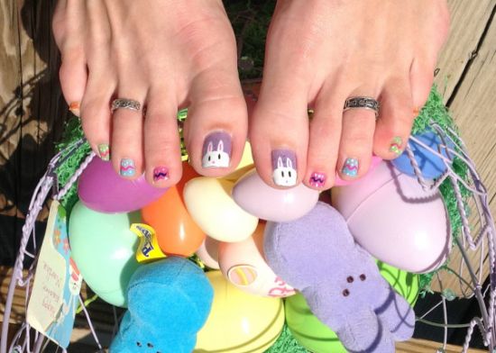 50 Easter Nail Art Designs For Toes