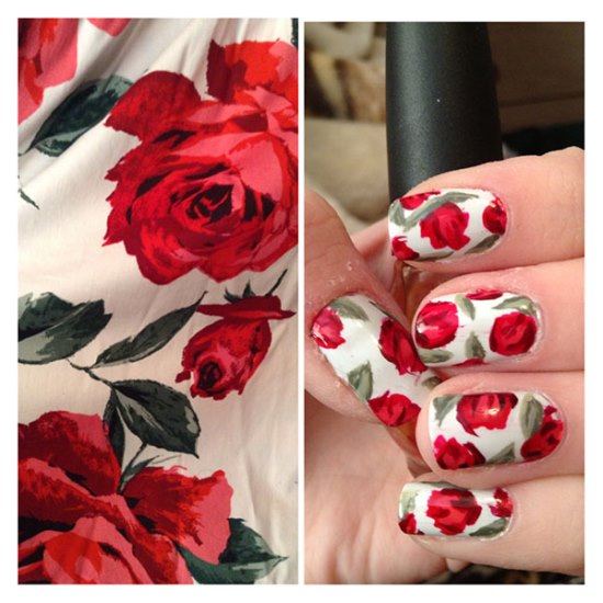 35 Floral Nail Art Ideas for Girls