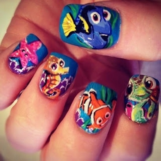 Disney Nails