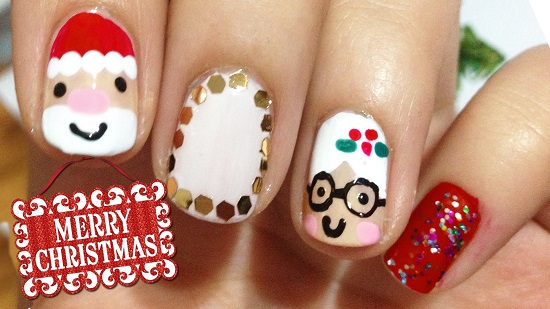 Santa Claus Nails