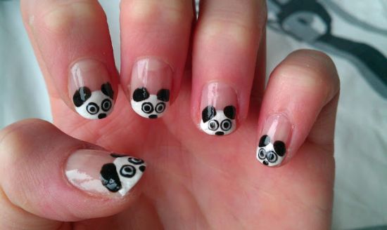 Panda Nail Art Tutorial