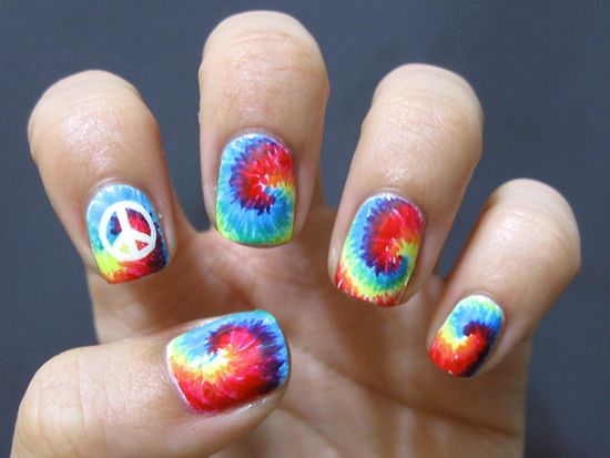 Rainbow Nail Designs