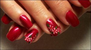 40 Red Wedding Nail Art Designs | Nail Design Ideaz