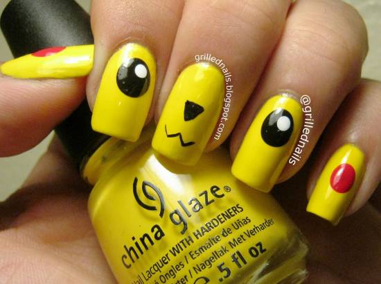 Yellow Nail Designs