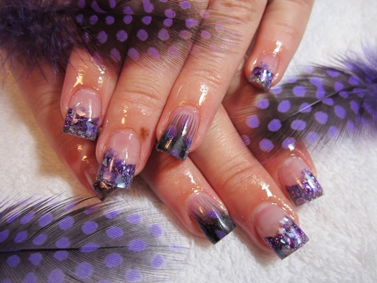 Feather Nail Designs