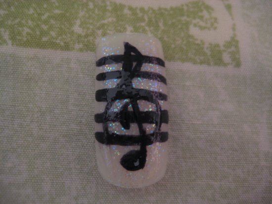 Music Note Nails