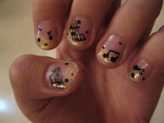 Music Note Nails