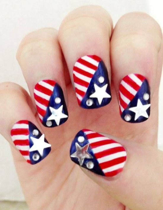 51 Gorgeous 4th Of July Nails Designs