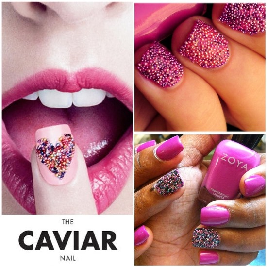 Caviar Nail Art Ideas