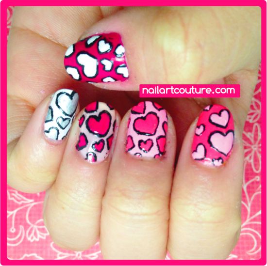 Valentines Day Nails