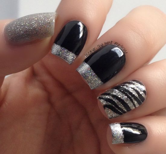 35 Stunning Two Tone Nails Designs