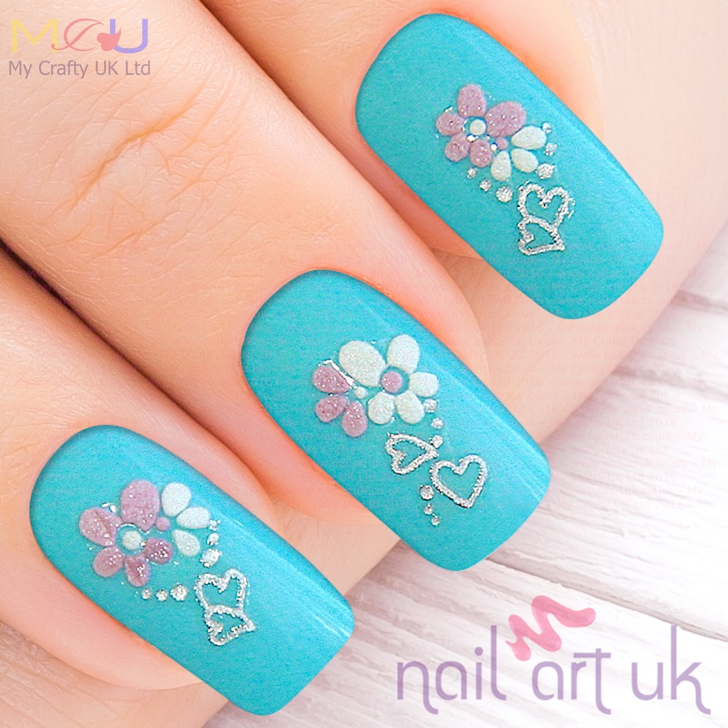 20 Picture-Perfect Light Blue Acrylic Nails