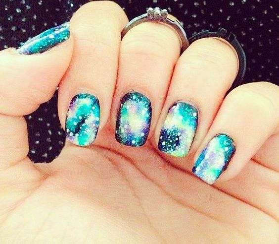 30 Cute Turquoise Nails