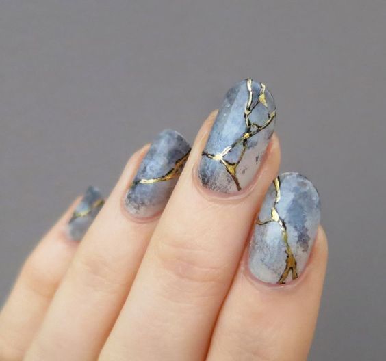 30 Mesmerizing Marble Nail Designs