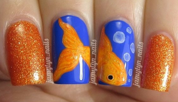 18 Cute Pisces Nail Art Inspirations You Won’t Be Able to Resist