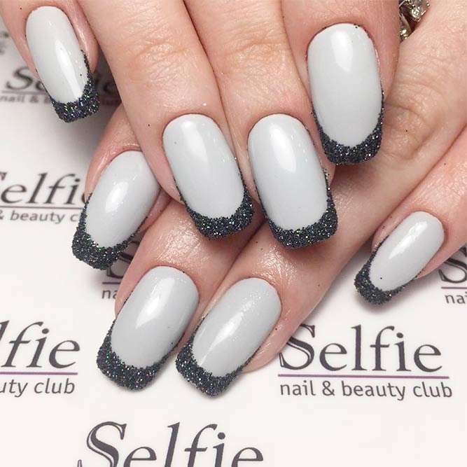 30 Gorgeous Grey Nails To Keep You In Style Nail Design Ideaz