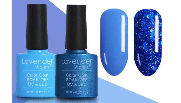 Budget Pick: Soak-off LED UV Gel Nail Polish Set by Lavender Violets