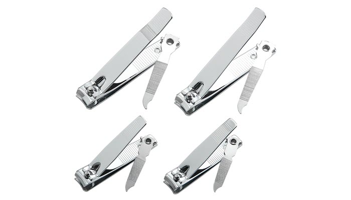 Budget Pick: QLL 4 Pcs Professional Stainless Steel Toenail and Fingernail Clippers