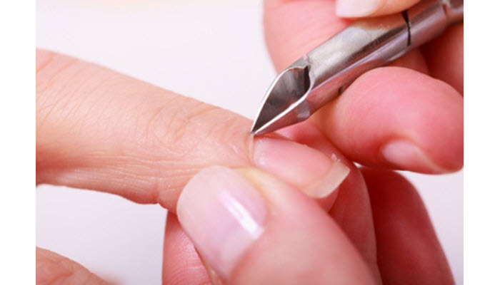  Don't ignore the cuticles 